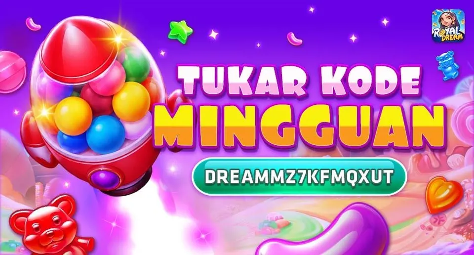 Kode Hadiah · Mingguan – Royal Dream