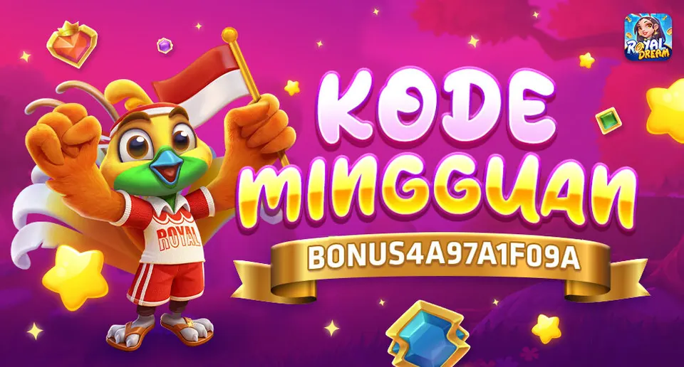 Kode Hadiah · Mingguan – Royal Dream