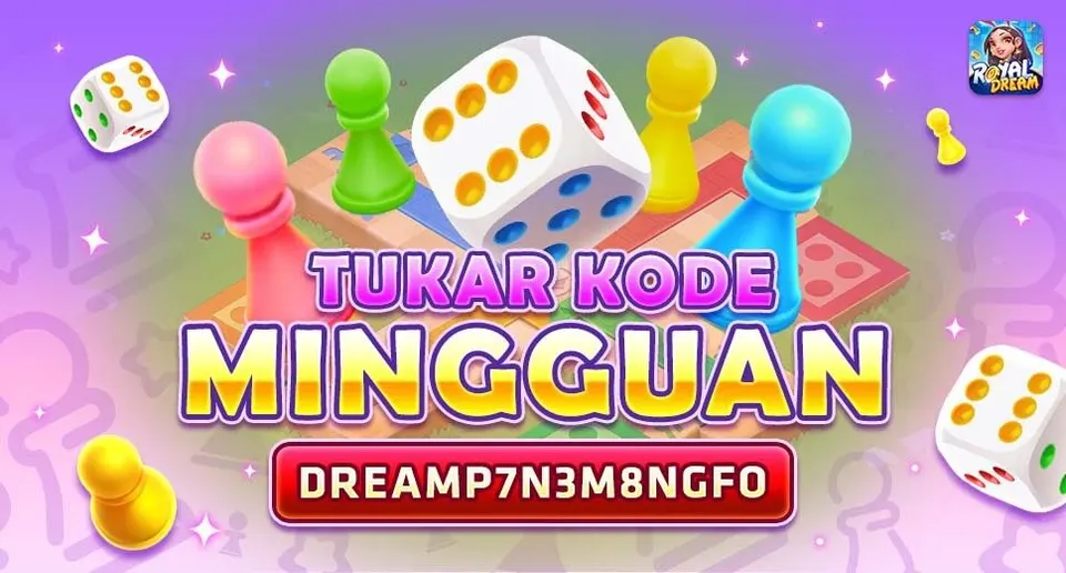 Kode Hadiah · Mingguan – Royal Dream