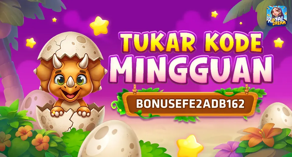 Kode Hadiah · Mingguan – Royal Dream