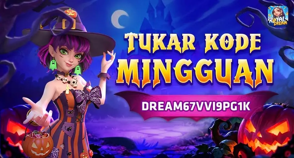 Kode Hadiah · Mingguan – Royal Dream