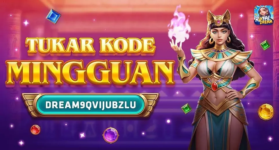 Kode Hadiah · Mingguan – Royal Dream
