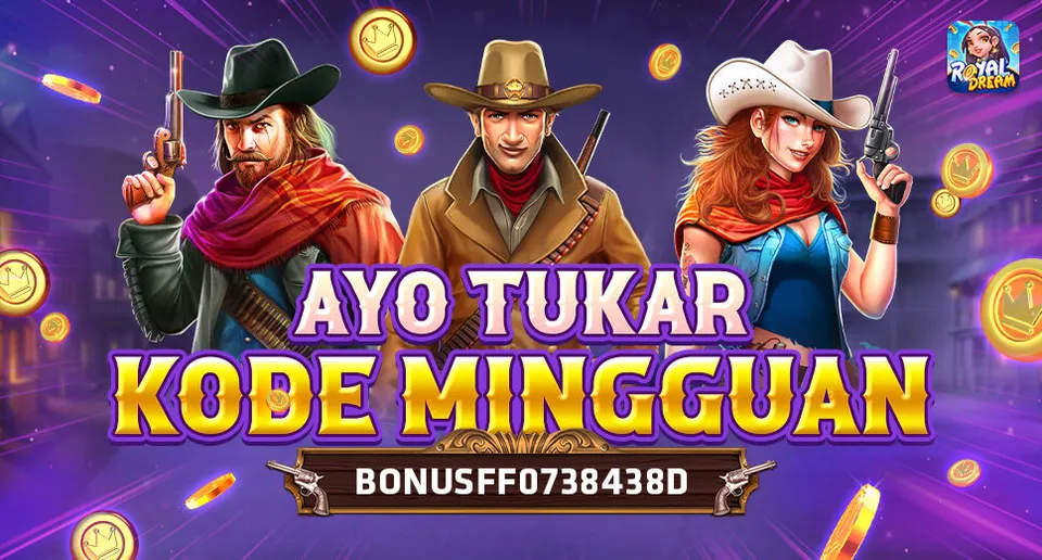 Kode Hadiah · Mingguan – Royal Dream