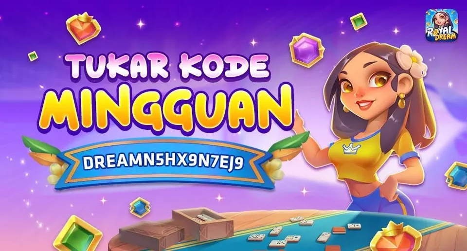 Kode Hadiah · Mingguan – Royal Dream