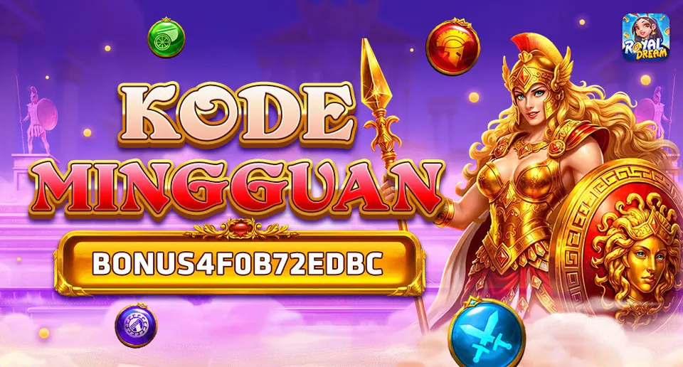 Kode Hadiah · Mingguan – Royal Dream