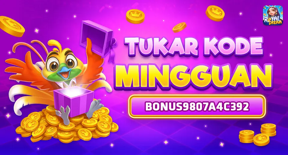 Kode Hadiah · Mingguan – Royal Dream