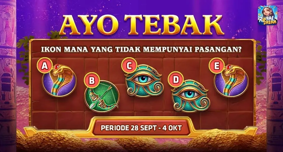 Event · Kuis Mingguan – Royal Dream