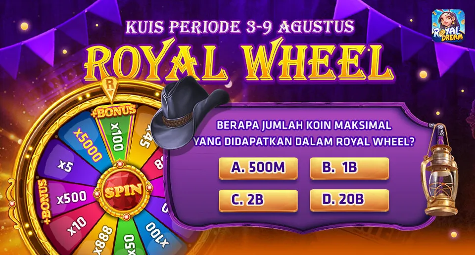 Event · Kuis Mingguan – Royal Dream