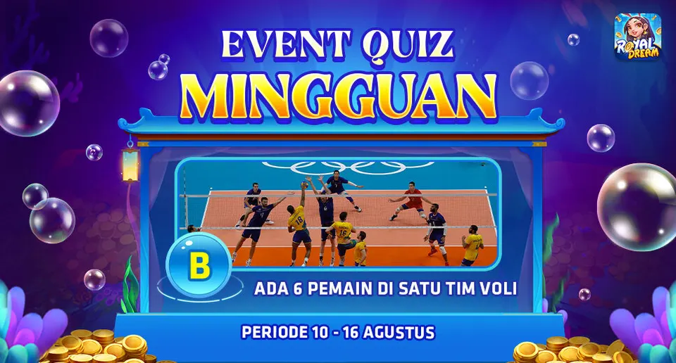 Pengumuman · Pemenang – Royal Dream