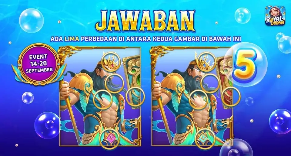Pengumuman · Pemenang – Royal Dream