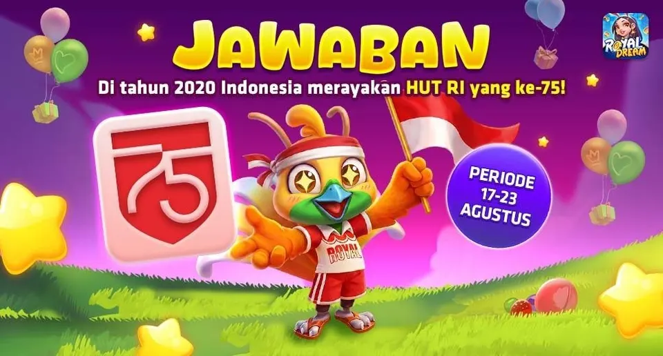 Pengumuman · Pemenang – Royal Dream