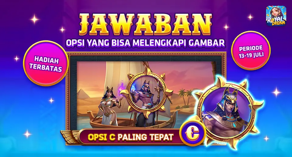 Pengumuman · Pemenang – Royal Dream