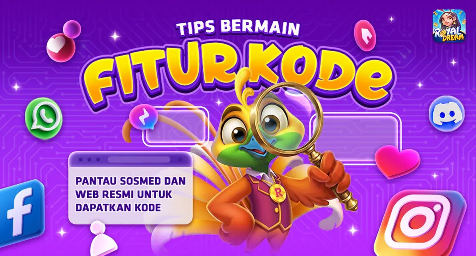 Tips · Fitur Kode – Royal Dream