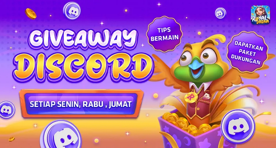 Tips · Giveaway Discord – Royal Dream